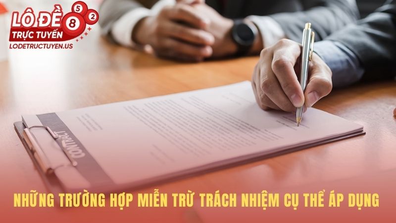 Phân định rõ các tình huống nhà cái không chịu trách nhiệm
