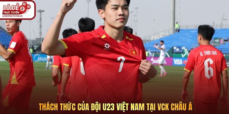 Thách thức của đội U23 Việt Nam tại VCK Châu Á